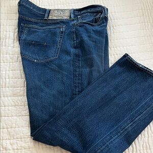 Ralph Lauren Men's Dark Blue Relaxed Jeans
